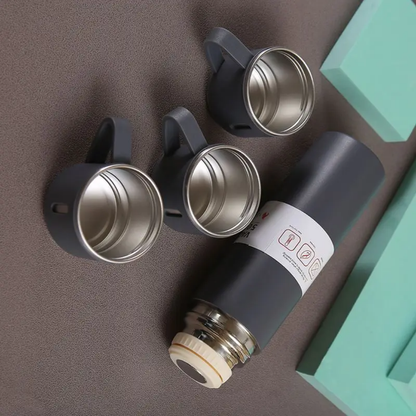 Thermos Isotherme Portable avec 3 tasses